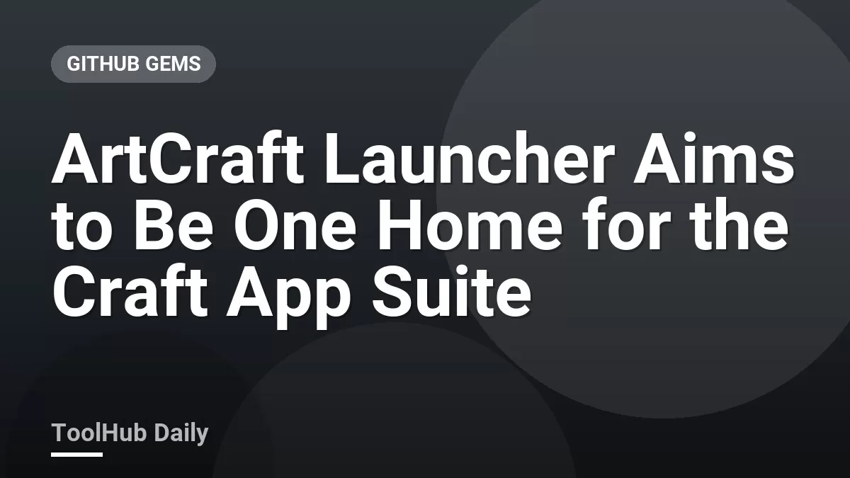 Abstract illustration of colourful creative software icons arranged in a grid, representing a suite of open-source art and design apps